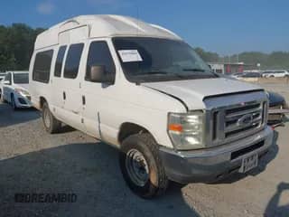 2008 Ford Econoline Cargo Commercial with VIN 1FTNS24W28DB38444, listed as a IAAI auction lot 42675866 with 193,145 mi miles and . Bid and sale history available at DreamBid. Image 1.