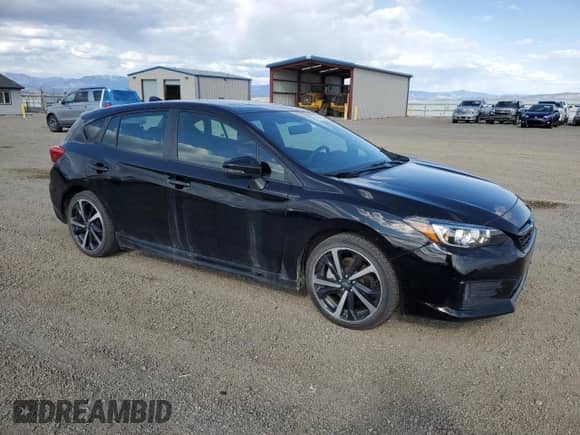 2023 Subaru Impreza Special Sports with VIN 4S3GTAM67P3717403, listed as a Copart auction lot 54249225 with 23,117 mi miles and Salvage title. Bid and sale history available at DreamBid. Image 4.