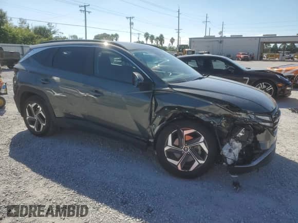 2022 Hyundai Tucson SEL с VIN 5NMJF3AE6NH099655, выставлен на аукционе Copart как лот 82717395 с пробегом 31 689 миль миль и На запчасти • Non repairable. История ставок и продаж доступна на DreamBid. Изображение 4.