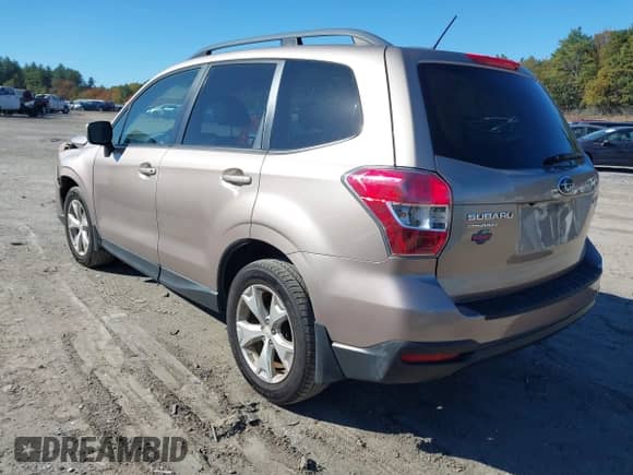 2015 Subaru Forester Premium z VIN JF2SJADC0FH502826, wystawiony jako IAAI lot #43455906 z przebiegiem 109 148 mil mil oraz . Historia ofert i sprzedaży dostępna na DreamBid. Obrazek 3.
