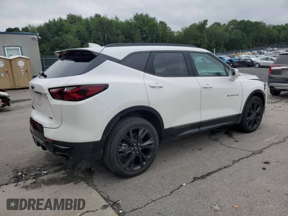 2020 Chevrolet Blazer RS с VIN 3GNKBKRS6LS725111, выставлен на аукционе Copart как лот 66883405 с пробегом 26 407 миль миль и Списание • Salvage title. История ставок и продаж доступна на DreamBid. Изображение 3.
