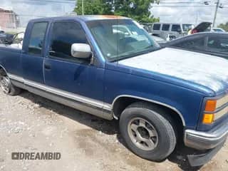 1994 GMC Sierra 1500 z VIN 2GTEC19K1R1517591, wystawiony jako IAAI lot #42712179 z przebiegiem 334 450 mil mil oraz . Historia ofert i sprzedaży dostępna na DreamBid. Obrazek 1.