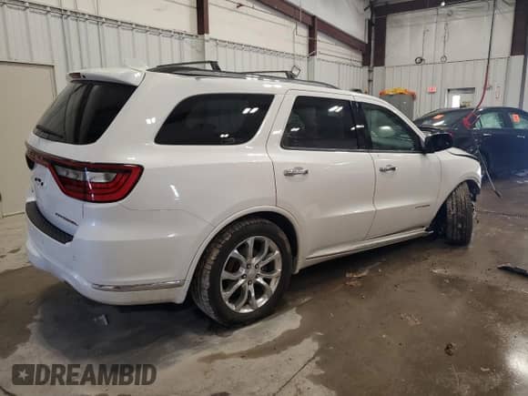 2018 Dodge Durango Citadel Anodized Platinum with VIN 1C4SDJETXJC101116, listed as a Copart auction lot 49767785 with 133,707 mi miles and Clean title. Bid and sale history available at DreamBid. Image 3.