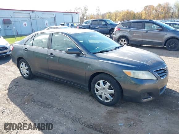 2010 Toyota Camry LE with VIN 4T4BF3EK8AR020415, listed as a IAAI auction lot 43503993 with 189,405 mi miles and . Bid and sale history available at DreamBid. Image 1.