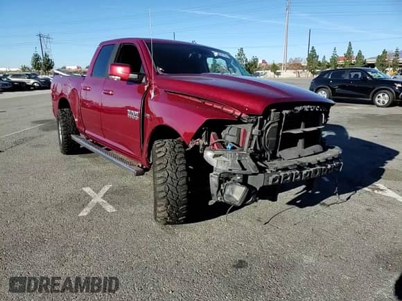2014 Ram 1500 Sport with VIN 1C6RR6HT6ES114599, listed as a Copart auction lot 88057715 with Not provided miles and Salvage title. Bid and sale history available at DreamBid. Image 11.