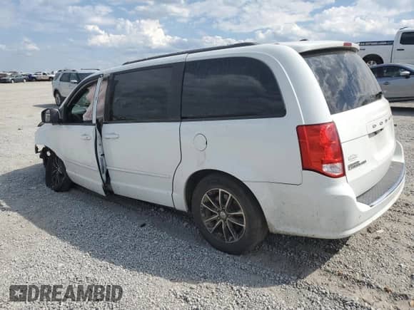 2017 Dodge Grand Caravan GT with VIN 2C4RDGEGXHR825085, listed as a Copart auction lot 71468365 with Not provided miles and Salvage title. Bid and sale history available at DreamBid. Image 2.