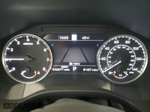 2023 Mitsubishi Outlander SE with VIN JA4J4UA80PZ027185, listed as a Copart auction lot 87296615 with 46,877 mi miles and Clean title. Bid and sale history available at DreamBid. Image 9.