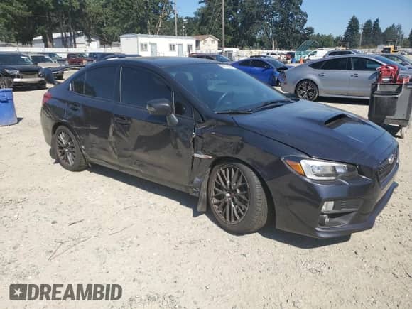 2017 Subaru WRX STI with VIN JF1VA2M67H9815242, listed as a Copart auction lot 66812865 with 110,535 mi miles and Salvage title. Bid and sale history available at DreamBid. Image 4.