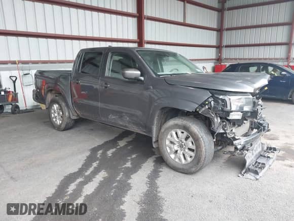 2023 Nissan Frontier SV with VIN 1N6ED1EKXPN600187, listed as a IAAI auction lot 42755013 with 13,173 mi miles and . Bid and sale history available at DreamBid. Image 1.