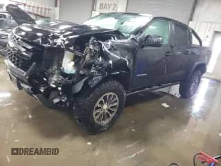 2018 Chevrolet Colorado 4WD ZR2 с VIN 1GCGTEEN4J1284896, выставлен на аукционе Copart как лот 42613705 с пробегом 193 542 миль миль и Списание • Salvage title. История ставок и продаж доступна на DreamBid. Изображение 1.