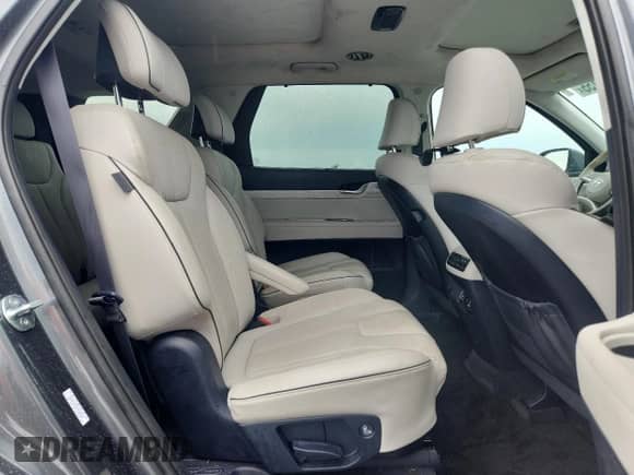 2024 Hyundai Palisade Calligraphy with VIN KM8R74GE5RU737806, listed as a Copart auction lot 69840155 with 23,532 mi miles and Salvage title. Bid and sale history available at DreamBid. Image 11.