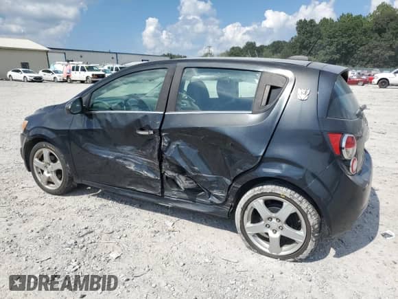 2015 Chevrolet Sonic LTZ with VIN 1G1JE6SB4F4203670, listed as a Copart auction lot 69920415 with 94,976 mi miles and Clean title. Bid and sale history available at DreamBid. Image 2.