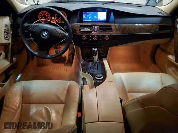 2006 BMW 5 Series 530xi с VIN WBANF73516CU20018, выставлен на аукционе Copart как лот 54549515 с пробегом 168 477 миль миль и На запчасти • Non repairable. История ставок и продаж доступна на DreamBid. Изображение 8.