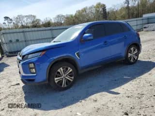 2020 Mitsubishi Outlander ES with VIN JA4AR3AUXLU028859, listed as a Copart auction lot 49111325 with 102,465 mi miles and Salvage title. Bid and sale history available at DreamBid. Image 1.