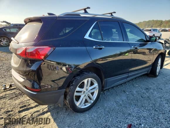 2018 Chevrolet Equinox Premier with VIN 2GNAXWEX5J6151733, listed as a Copart auction lot 80265665 with 121,855 mi miles and Salvage title. Bid and sale history available at DreamBid. Image 3.