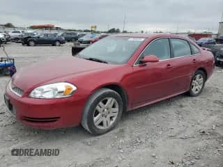 2013 Chevrolet Impala LT с VIN 2G1WB5E35D1171785, выставлен на аукционе Copart как лот 67099285 с пробегом 123 216 миль миль и Списание • Salvage title. История ставок и продаж доступна на DreamBid. Изображение 1.