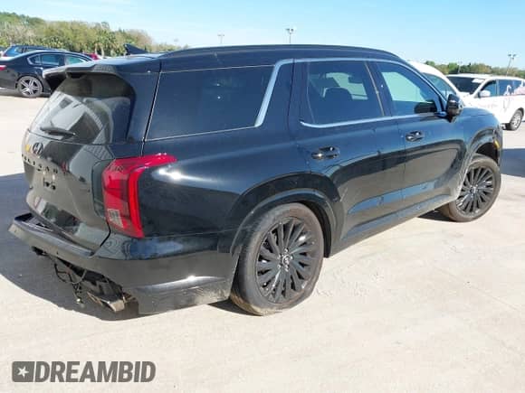 2025 Hyundai Palisade Calligraphy z VIN KM8R7DGE9SU840944, wystawiony jako IAAI lot #41753818 z przebiegiem 8 385 mil mil oraz . Historia ofert i sprzedaży dostępna na DreamBid. Obrazek 4.