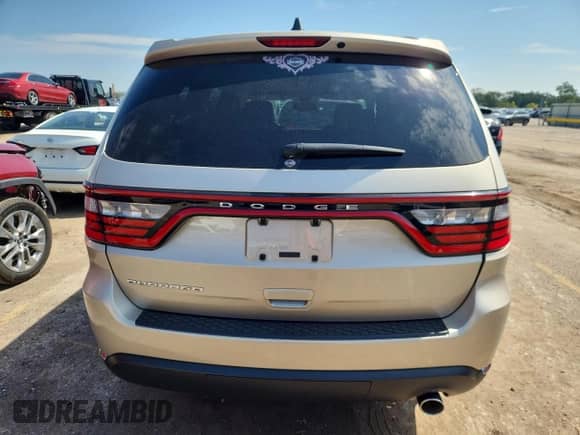 2014 Dodge Durango SXT with VIN 1C4RDHAG2EC405384, listed as a Copart auction lot 80491295 with Not provided miles and Salvage title. Bid and sale history available at DreamBid. Image 6.