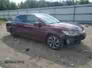 2016 Honda Accord EX-L with VIN 1HGCR2F89GA105234, listed as a Copart auction lot 81745705 with 178,260 mi miles and Salvage title. Bid and sale history available at DreamBid. Image 4.