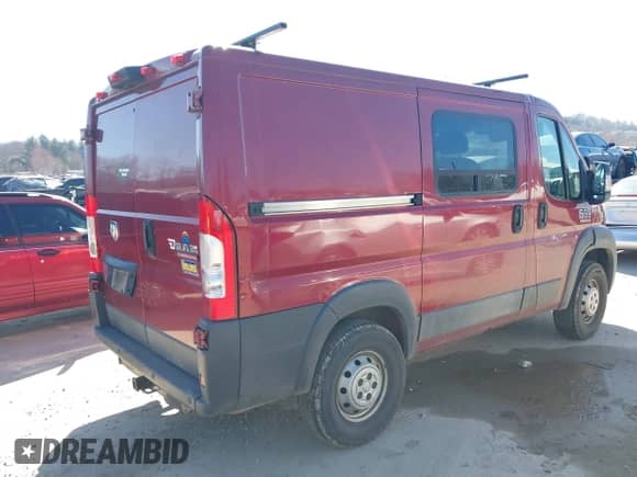 2014 Ram ProMaster Cargo with VIN 3C6TRVNG7EE113231, listed as a IAAI auction lot 41762497 with 249,043 mi miles and . Bid and sale history available at DreamBid. Image 4.