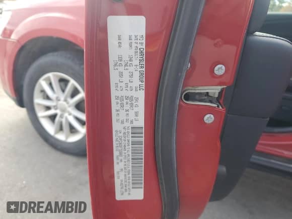 2015 Dodge Journey SXT с VIN 3C4PDDBG5FT526883, выставлен на аукционе Copart как лот 89458815 с пробегом 81 082 миль миль и Чистый • Clean title. История ставок и продаж доступна на DreamBid. Изображение 13.
