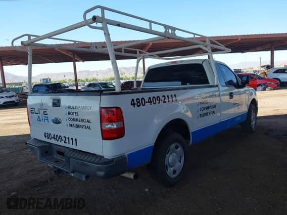 2008 Ford F-150 XL with VIN 1FTRF12248KD26328, listed as a IAAI auction lot 42498664 with 201,789 mi miles and . Bid and sale history available at DreamBid. Image 4.