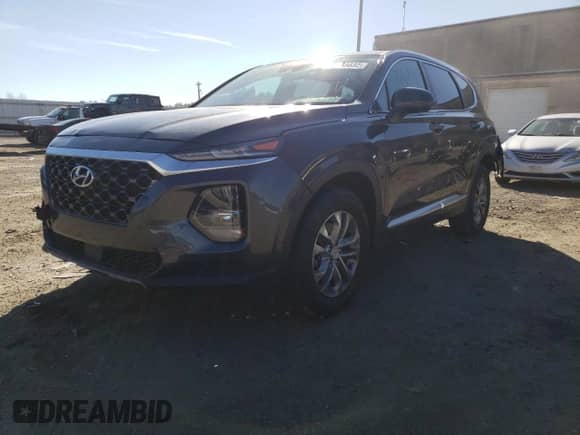 2020 Hyundai Santa Fe SE with VIN 5NMS2CAD3LH300481, listed as a Copart auction lot 66738032 with 18,956 mi miles and . Bid and sale history available at DreamBid. Image 2.