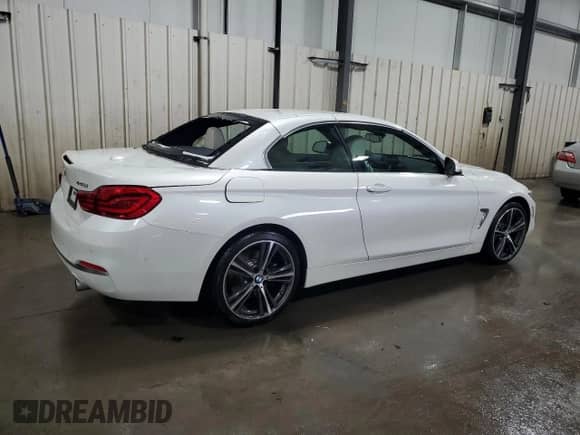 2018 BMW 4 Series 440i xDrive z VIN WBA4Z7C51JED48093, wystawiony jako Copart lot #65260255 z przebiegiem 65 343 mil mil oraz Szkoda całkowita • Salvage title. Historia ofert i sprzedaży dostępna na DreamBid. Obrazek 3.