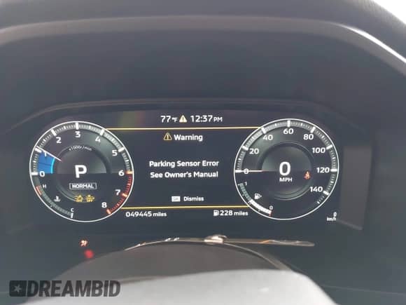 2023 Mitsubishi Outlander SEL with VIN JA4J4VA8XPZ037986, listed as a IAAI auction lot 41777200 with 49,445 mi miles and . Bid and sale history available at DreamBid. Image 7.
