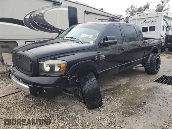2008 Dodge RAM with VIN 3D3MX39A28G251028, listed as a Copart auction lot 42221395 with Not provided miles and Salvage title. Bid and sale history available at DreamBid. Image 1.