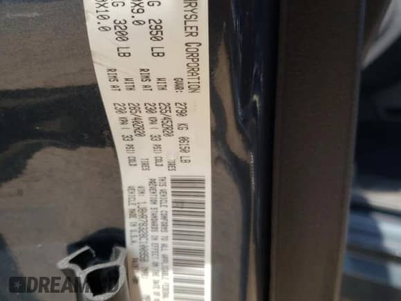 2008 Jeep Grand Cherokee SRT-8 with VIN 1J8HR78328C100958, listed as a Copart auction lot 68022785 with 151,765 mi miles and Salvage title. Bid and sale history available at DreamBid. Image 12.