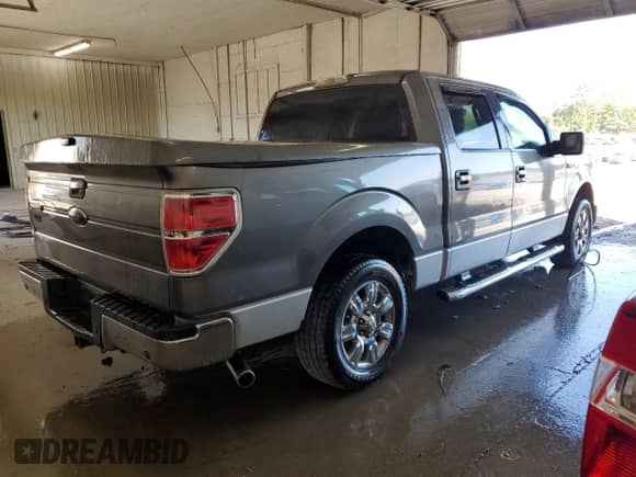 2010 Ford F-150 XL with VIN 1FTEW1C89AFC75876, listed as a Copart auction lot 80264835 with 139,115 mi miles and Salvage title. Bid and sale history available at DreamBid. Image 3.
