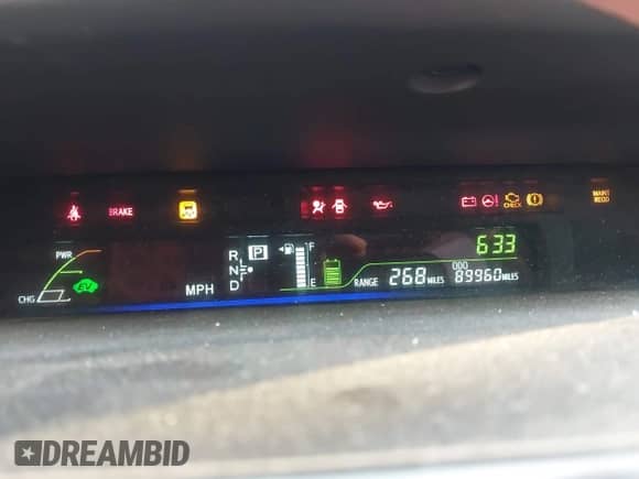 2014 Toyota Prius Two z VIN JTDZN3EU4E3340991, wystawiony jako IAAI lot #42736726 z przebiegiem 89 960 mil mil oraz . Historia ofert i sprzedaży dostępna na DreamBid. Obrazek 7.