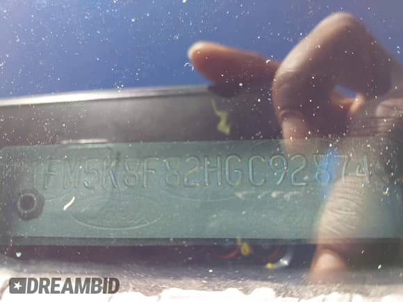 2017 Ford Explorer Limited z VIN 1FM5K8F82HGC92874, wystawiony jako IAAI lot #43330136 z przebiegiem 143 821 mil mil oraz . Historia ofert i sprzedaży dostępna na DreamBid. Obrazek 9.