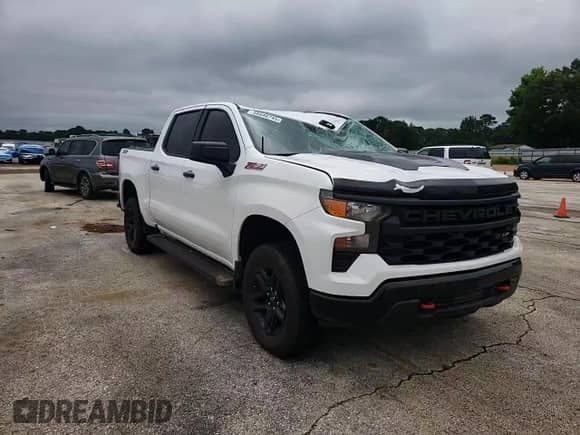2022 Chevrolet Silverado 1500 Custom Trail Boss с VIN 3GCPDCEK4NG610534, выставлен на аукционе Copart как лот 58648745 с пробегом 50 074 миль миль и Списание • Salvage title. История ставок и продаж доступна на DreamBid. Изображение 13.