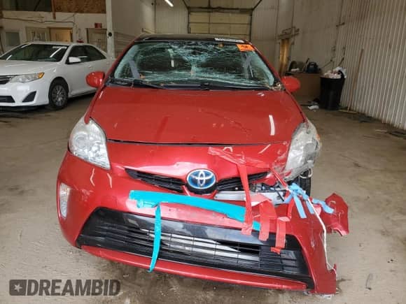 2012 Toyota Prius One z VIN JTDKN3DU4C5439847, wystawiony jako Copart lot #55300025 z przebiegiem Nie podano mil oraz Szkoda całkowita • Salvage title. Historia ofert i sprzedaży dostępna na DreamBid. Obrazek 5.