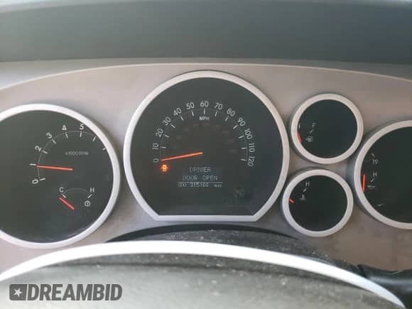 2007 Toyota Tundra Limited z VIN 5TBDV58197S476356, wystawiony jako Copart lot #43782225 z przebiegiem 315 164 mil mil oraz Szkoda całkowita • Salvage title. Historia ofert i sprzedaży dostępna na DreamBid. Obrazek 9.