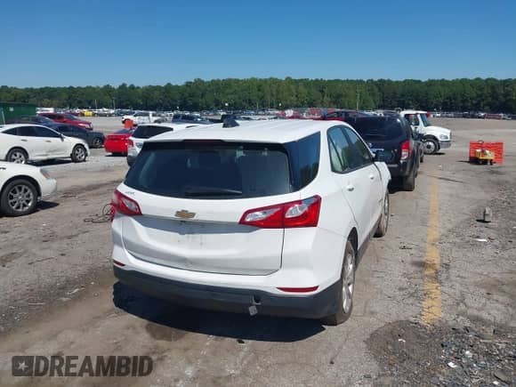 2020 Chevrolet Equinox LS с VIN 3GNAXHEV4LS691492, выставлен на аукционе IAAI как лот 43091250 с пробегом 77 380 миль миль и . История ставок и продаж доступна на DreamBid. Изображение 4.