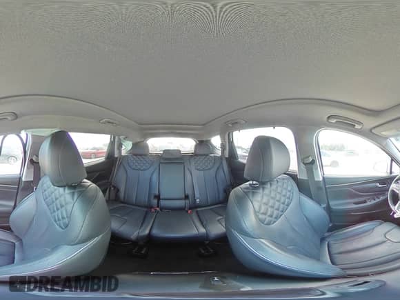 2021 Hyundai Santa Fe Limited with VIN KM8S5DA19MU004020, listed as a Copart auction lot 69302295 with 63,195 mi miles and Salvage title. Bid and sale history available at DreamBid. Image 16.