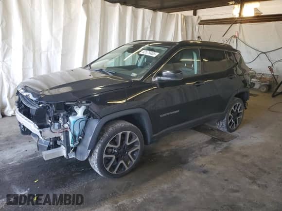 2018 Jeep Compass Limited с VIN 3C4NJDCB9JT113439, выставлен на аукционе Copart как лот 82579405 с пробегом 62 315 миль миль и Списание • Salvage title. История ставок и продаж доступна на DreamBid. Изображение 1.
