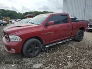 2012 Ram 1500 Sport with VIN 1C6RD7HT5CS276483, listed as a Copart auction lot 68118255 with 138,137 mi miles and Salvage title. Bid and sale history available at DreamBid. Image 1.