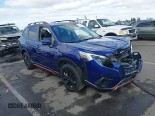 2024 Subaru Forester Special Sports z VIN JF2SKAGC7RH418659, wystawiony jako IAAI lot #43394894 z przebiegiem 23 633 mil mil oraz . Historia ofert i sprzedaży dostępna na DreamBid. Obrazek 1.