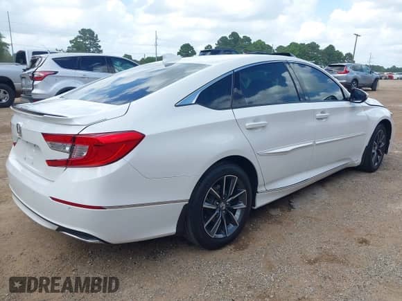 2021 Honda Accord EX-L z VIN 1HGCV1F53MA099373, wystawiony jako IAAI lot #42617799 z przebiegiem 86 548 mil mil oraz . Historia ofert i sprzedaży dostępna na DreamBid. Obrazek 4.