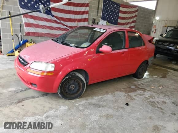 2006 Chevrolet Aveo z VIN KL1TD52654B196440, wystawiony jako Copart lot #58177475 z przebiegiem Nie podano mil oraz Nie do naprawy • Non repairable. Historia ofert i sprzedaży dostępna na DreamBid. Obrazek 1.