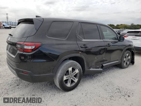 2024 Honda Pilot EX-L z VIN 5FNYG2H5XRB003710, wystawiony jako Copart lot #45710095 z przebiegiem 23 140 mil mil oraz Szkoda całkowita • Salvage title. Historia ofert i sprzedaży dostępna na DreamBid. Obrazek 3.