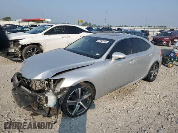 2017 Lexus IS 300 with VIN JTHCM1D2XH5020045, listed as a Copart auction lot 67247205 with Not provided miles and Salvage title. Bid and sale history available at DreamBid. Image 1.
