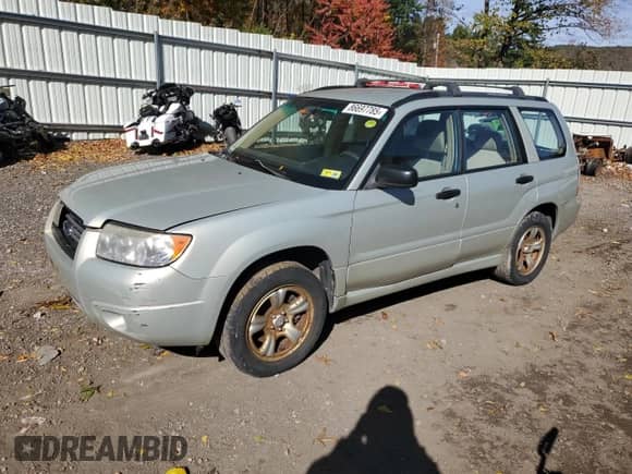 2007 Subaru Forester Special Sports X with VIN JF1SG63687H736922, listed as a Copart auction lot 86697785 with 108,756 mi miles and Clean title. Bid and sale history available at DreamBid. Image 1.
