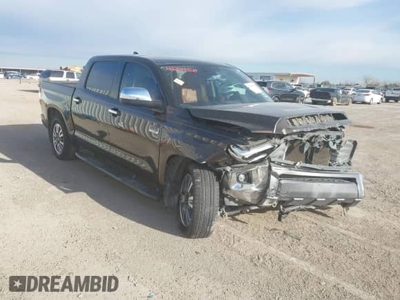 2020 Toyota Tundra Platinum с VIN 5TFGY5F16LX268034, выставлен на аукционе IAAI как лот 41204808 с пробегом 80 218 миль миль и . История ставок и продаж доступна на DreamBid. Изображение 1.