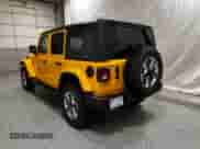 2021 Jeep Wrangler Unlimited Sahara with VIN 1C4HJXEG6MW754621, listed as a Copart auction lot 53698265 with 52,031 mi miles and Clean title. Bid and sale history available at DreamBid. Image 3.