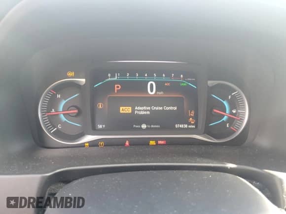 2019 Honda Pilot Touring 7-Passenger with VIN 5FNYF6H68KB068340, listed as a Copart auction lot 60292585 with 74,838 mi miles and Salvage title. Bid and sale history available at DreamBid. Image 9.